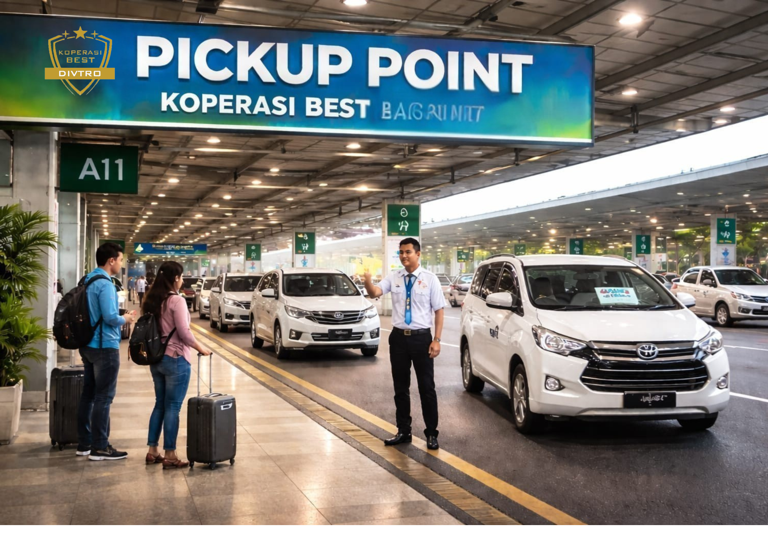 Pick Up Point Koperasi BEST di Bandara Soekarno-Hatta
